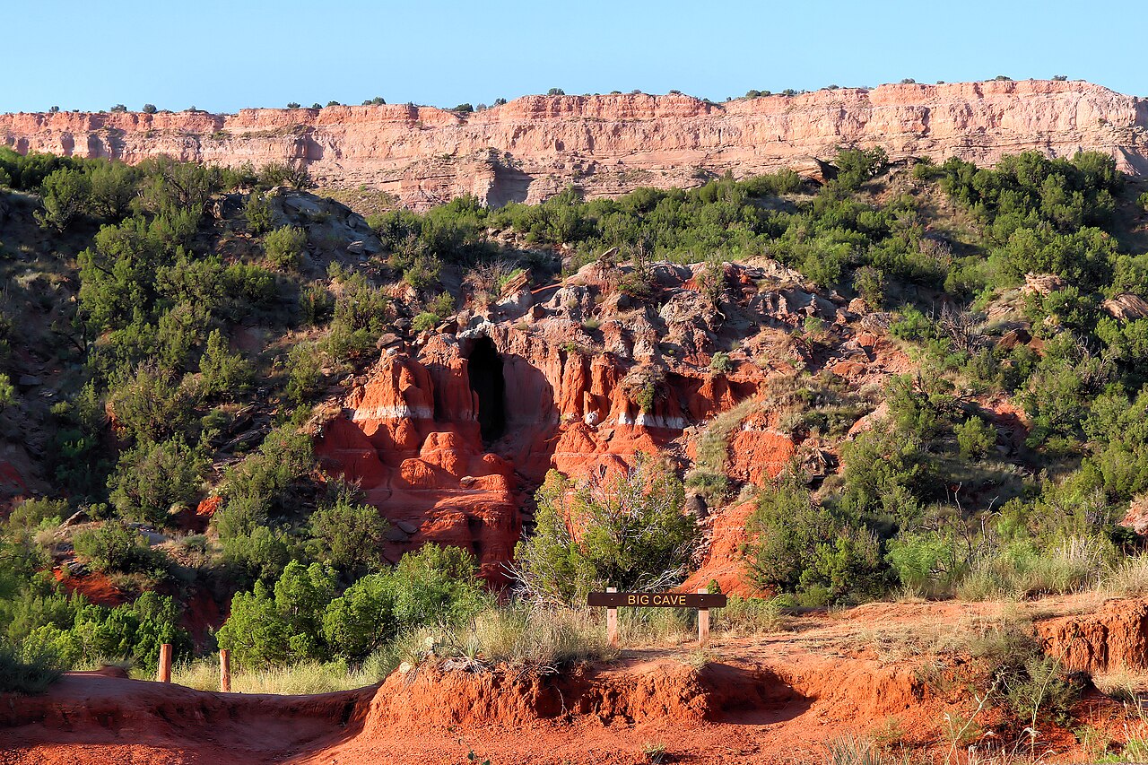 Big Cave Palo Duro Canyon Texas 2024