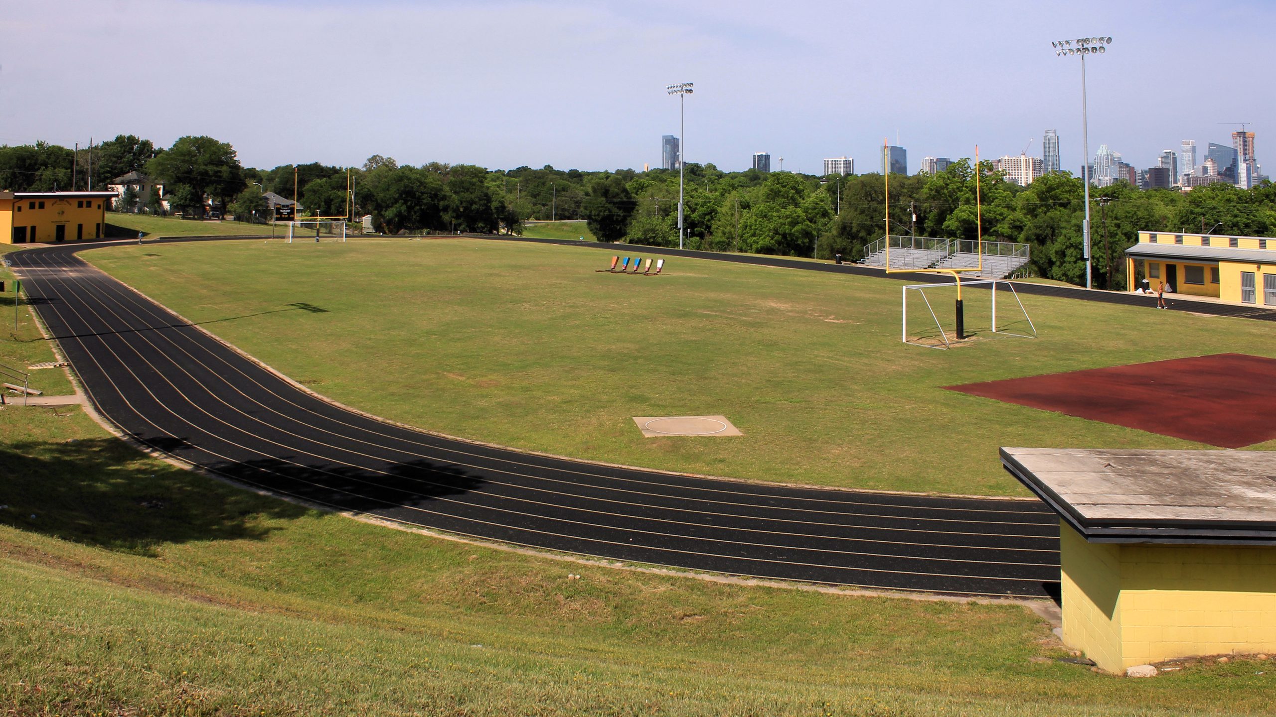 Anderson Stadium , also known as Yellow Jacket Stadium, is a historic football and track and field facility in Austin, Texas, United States. The stadium was built in 1953 and listed on the National Register of Historic Places on February 3, 2022.