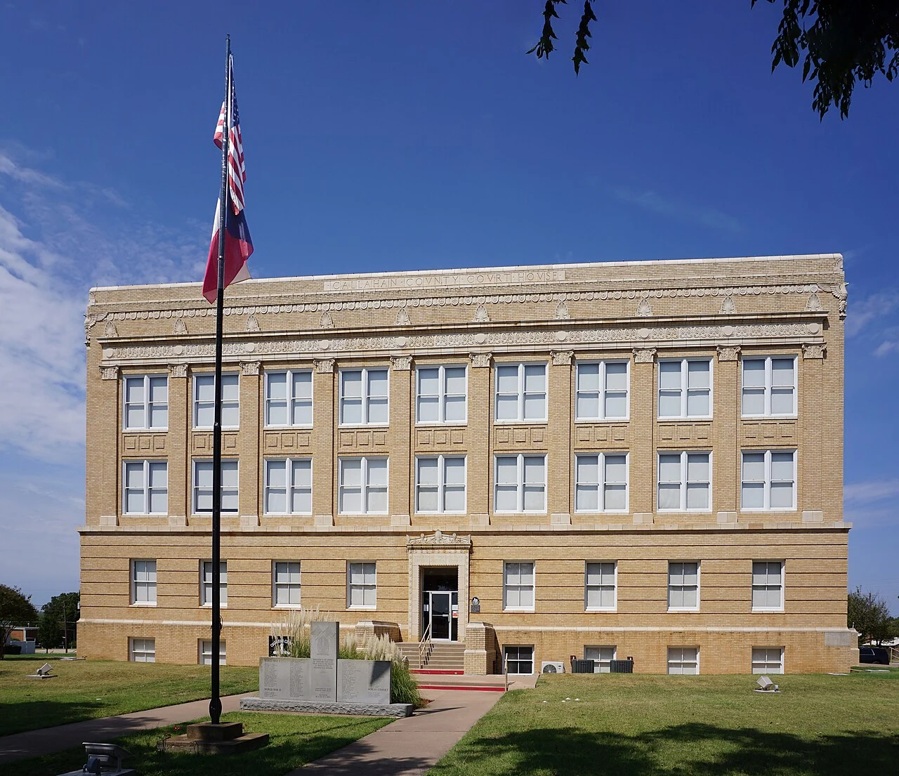 Callahan County courthouse, Baird, TX