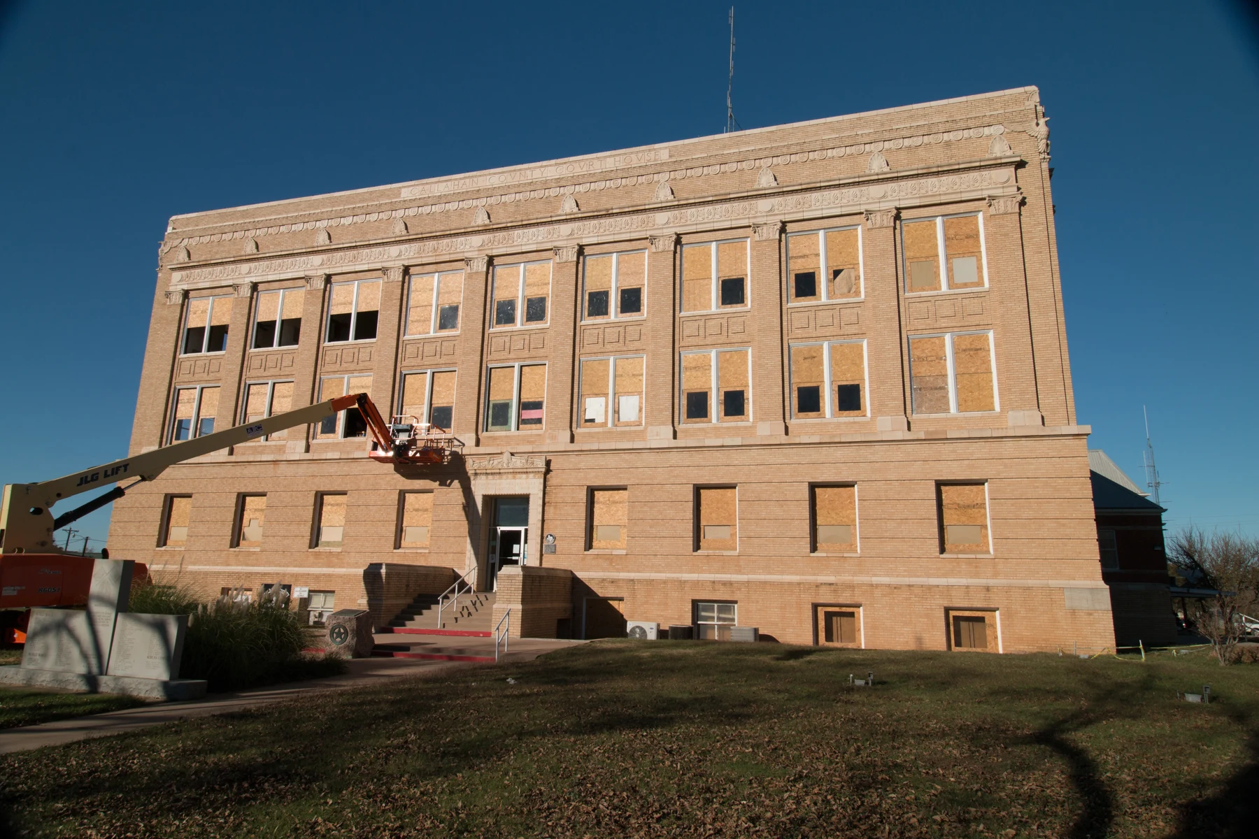 Callahan Courthouse in Baird, Texas