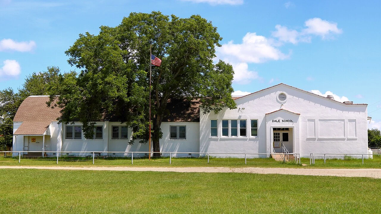 The Dale Community Center in Dale, Texas , United States was formerly the Dale School.