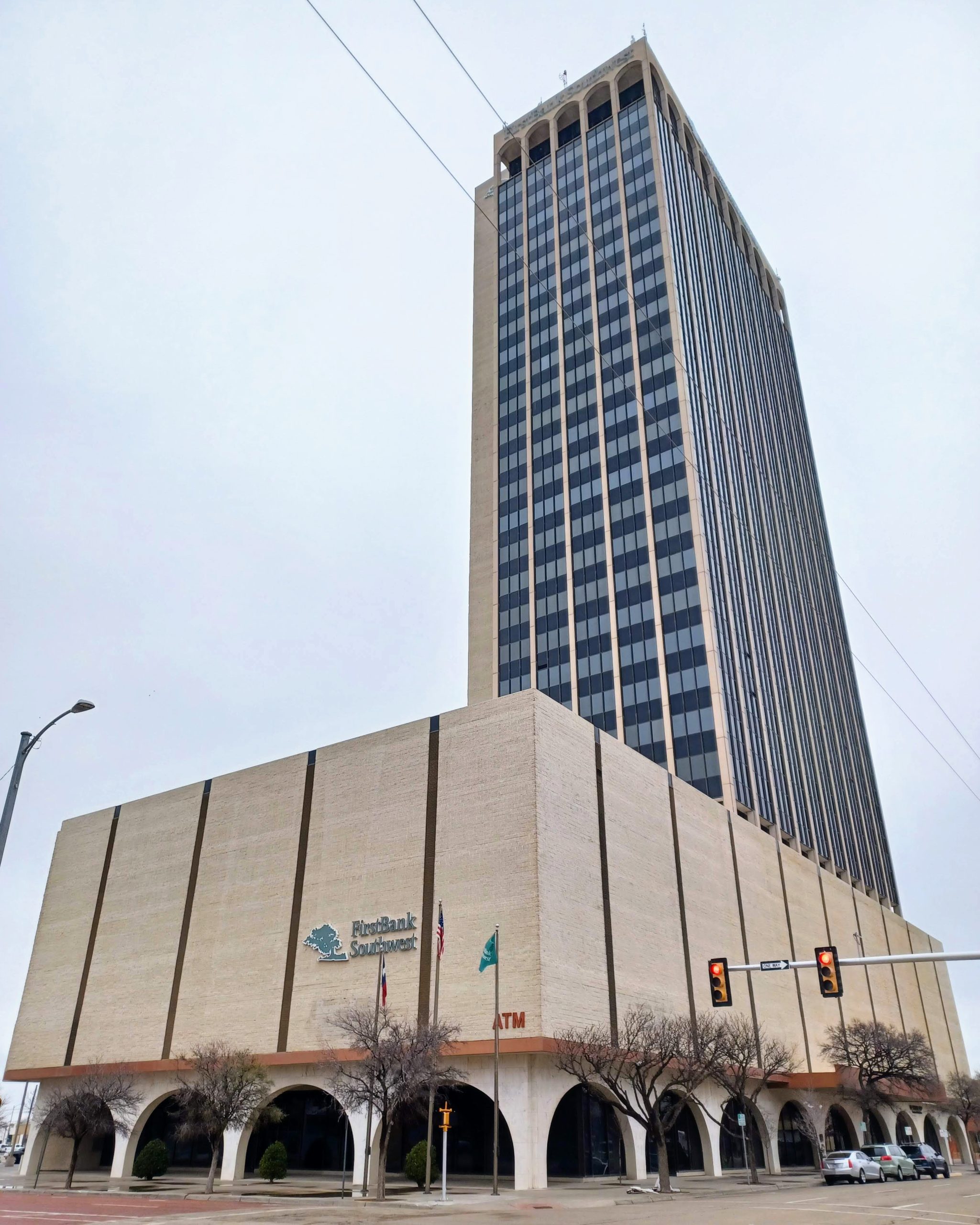 FirstBank Southwest Tower, SE corner, Amarillo, TX