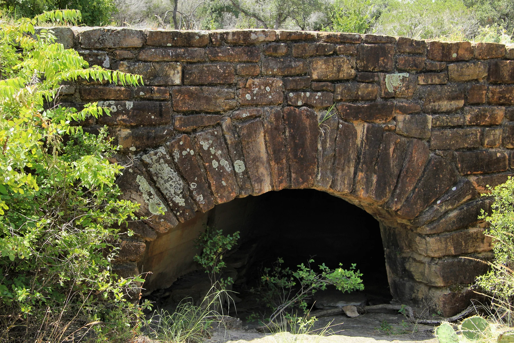 There are 62 stone and concrete culverts under Park Road 4 in Burnet County, Texas, United States. Most were built by the Civilian Conservation Corps in the 1930s.