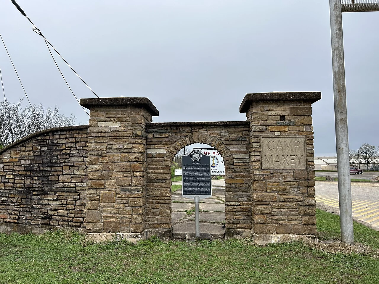 entry to camp maxey