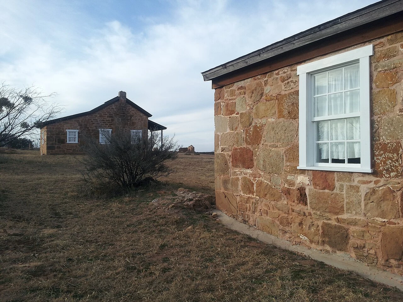 Fort Chadbourne Officer's Quarters, in Coke County, Texas.