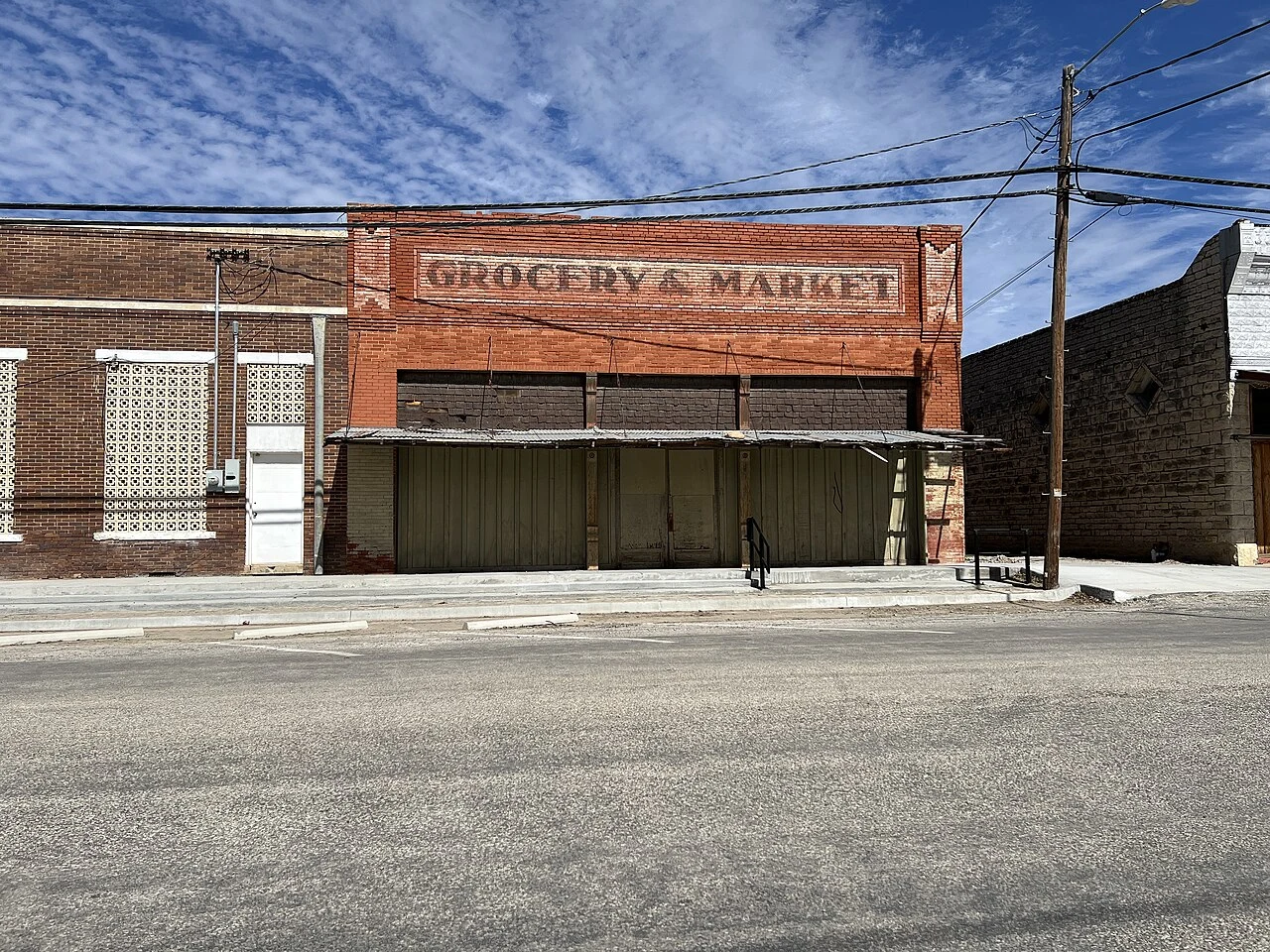 Abandoned Grocery Store in Gorman, Texas .