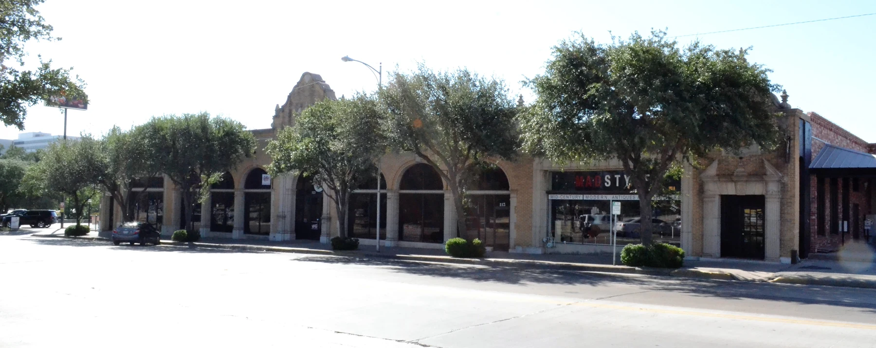 Building at 113-119 East Concho in San Angelo, Texas. Listed on the National Register of Historic Places.