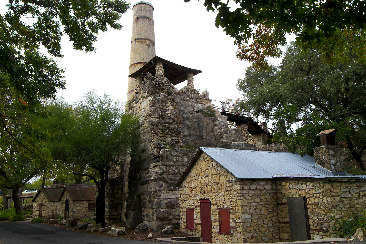 The Alamo Portland and Roman Cement Works located in Brackenridge Park, San Antonio, Texas, United States. The site was listed on the National Register of Historic Places on December 12, 1976.