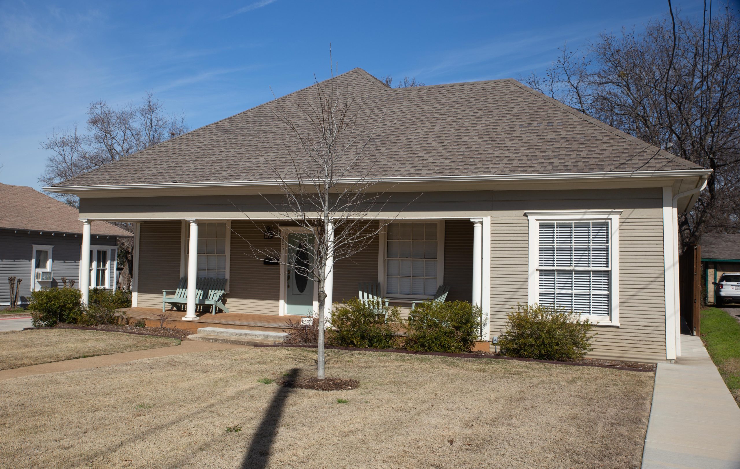 Lester H. and Mabel Bryant Chorn House in Mansfield, Texas