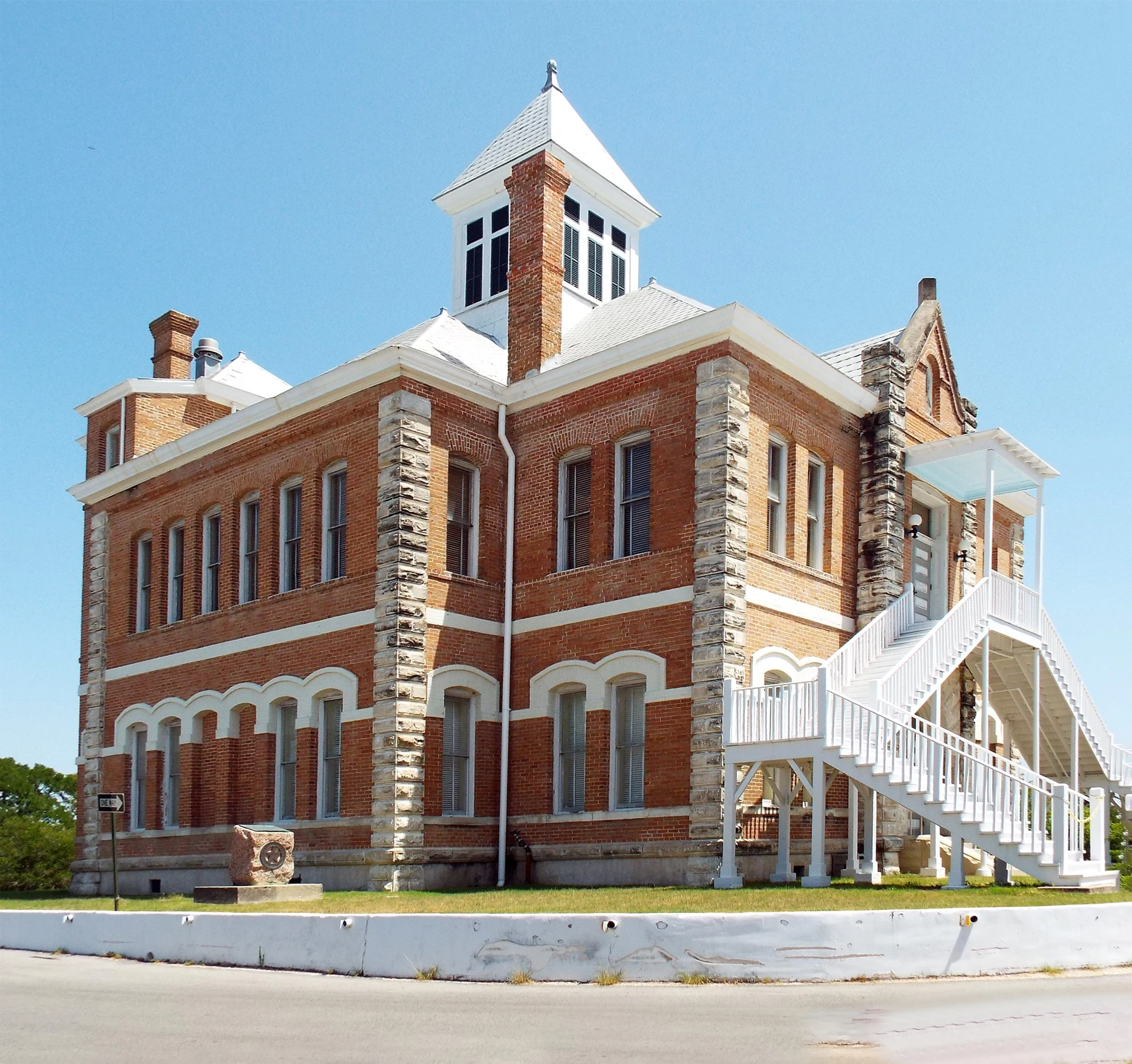 Grimes County Court House in Anderson, Texas