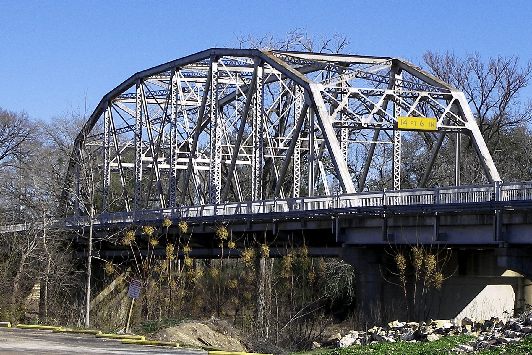 The State Highway 53 Bridge at the Leon River in Bell County, Texas, United States. It was listed on the National Register of Historic Places on October 10, 1996. It carried Texas State Highway 53 in the 1930s. The bridge is now part of Farm to Market Road 817 also called Waco Drive.