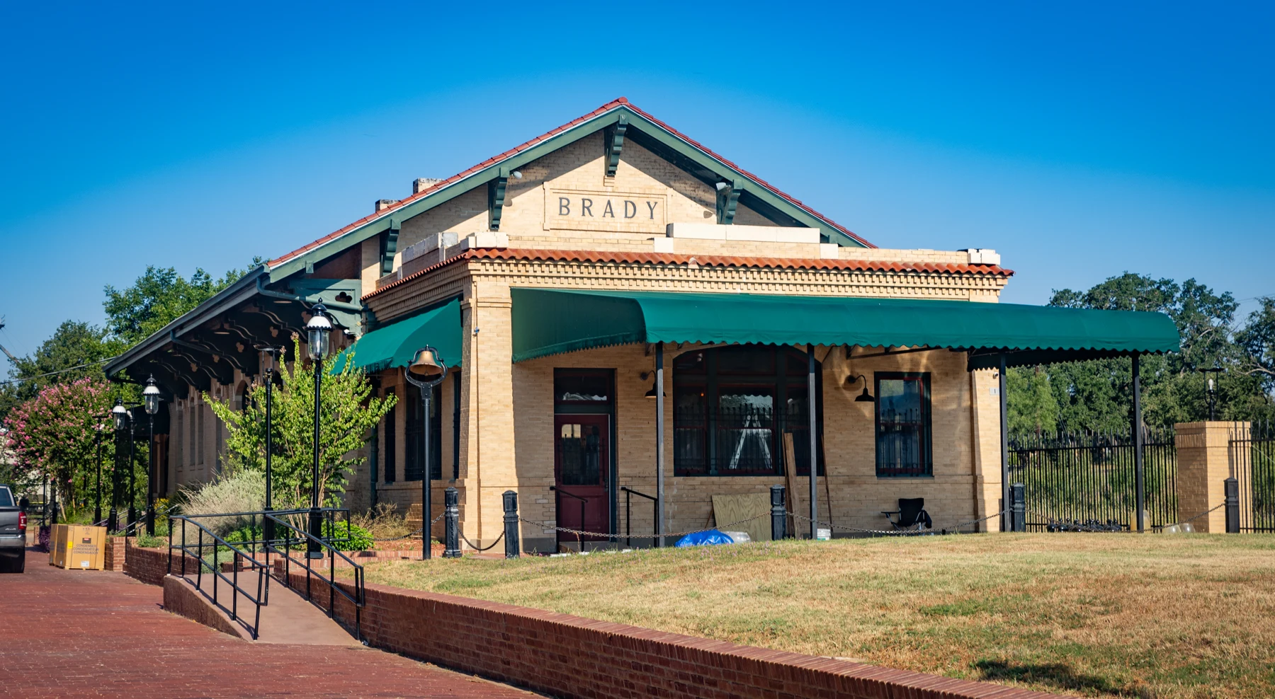 Brady Train Depot was built in 1911