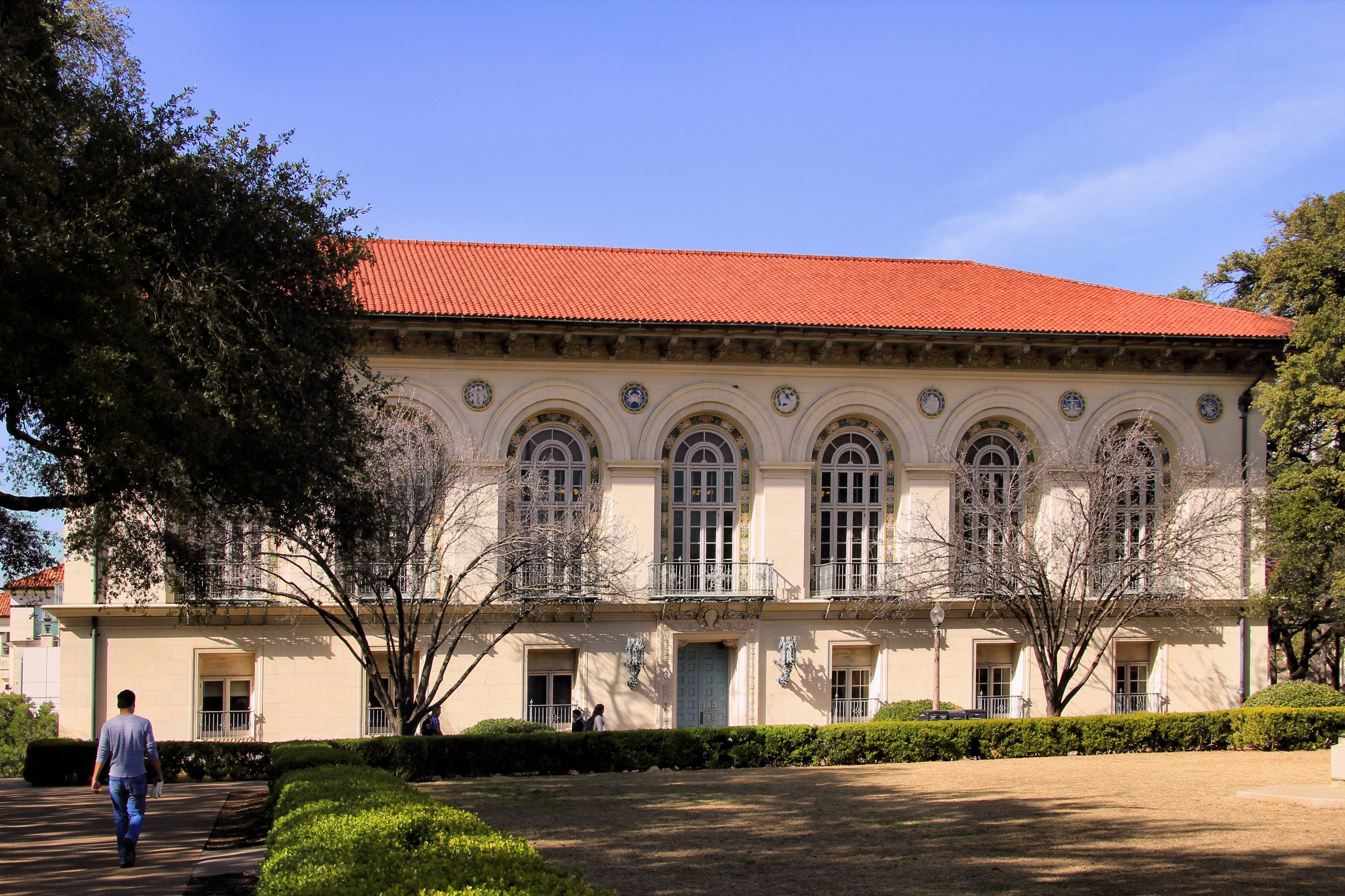 Battle Hall , located on the University of Texas at Austin campus in Austin, Texas, United States. The building was listed on the National Register of Historic Places on August 25, 1970.
