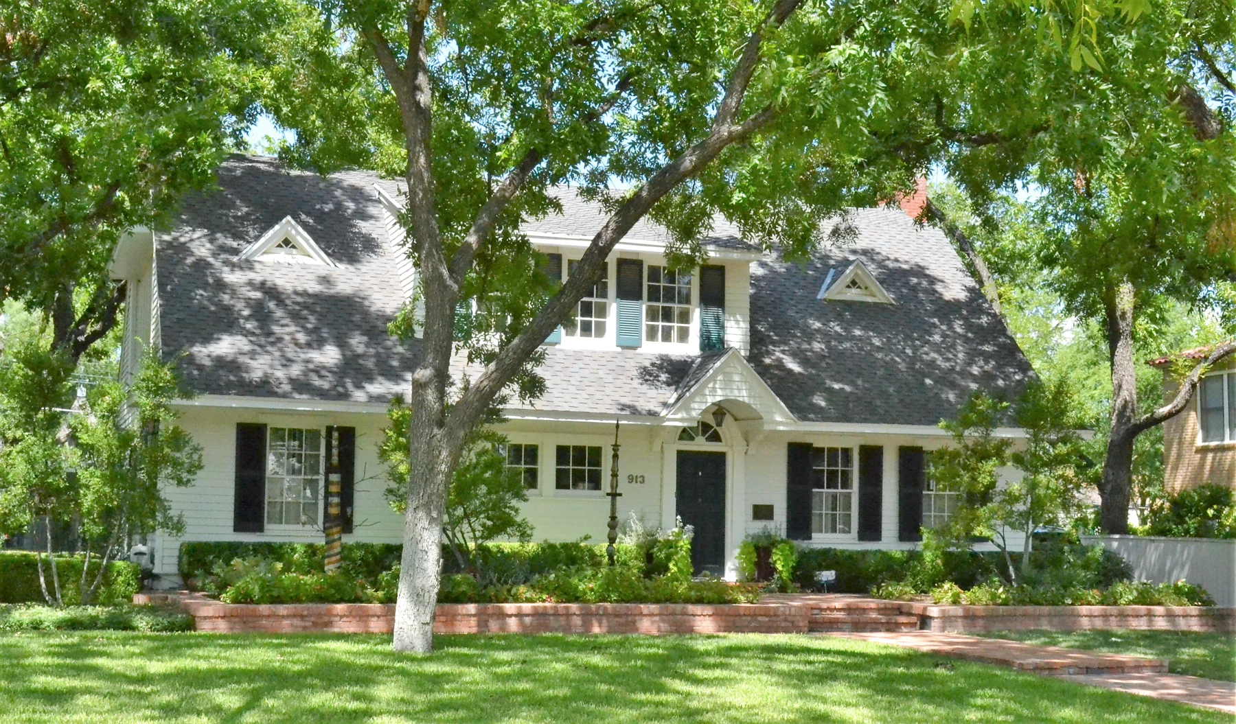 The Develin House in San Angelo, Texas. Listed on the National Register of Historic Places.