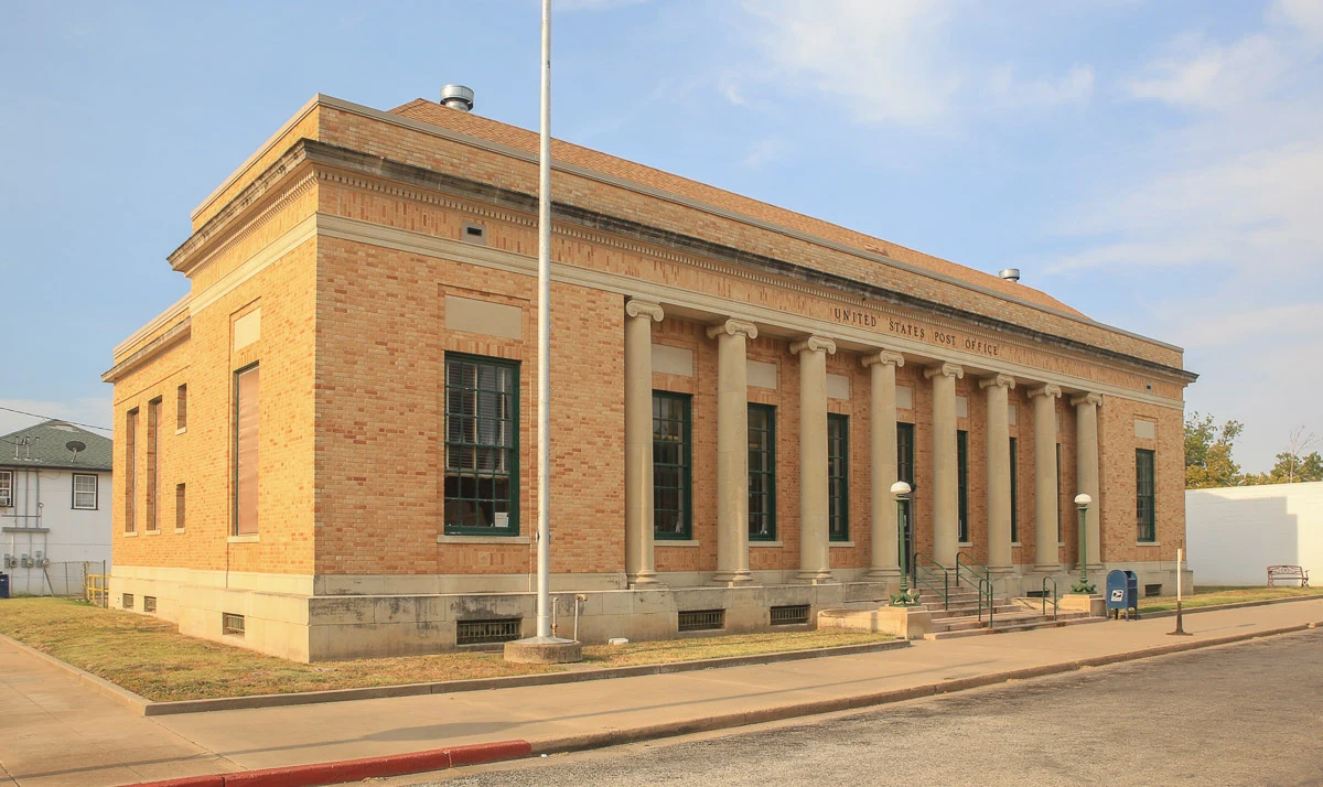 United States Post Office in Coleman, Texas