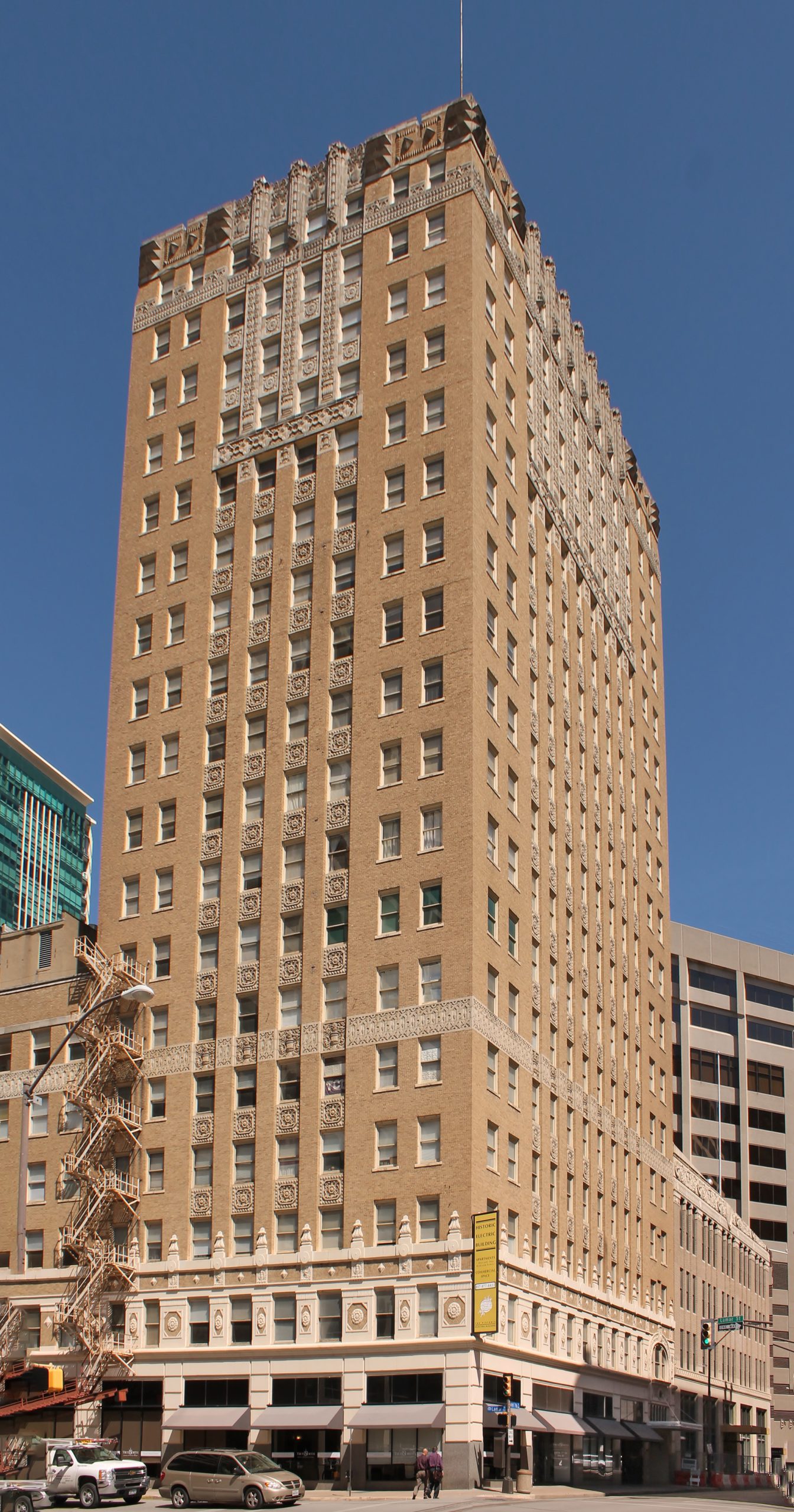Electric Building in downtown Fort Worth, Texas