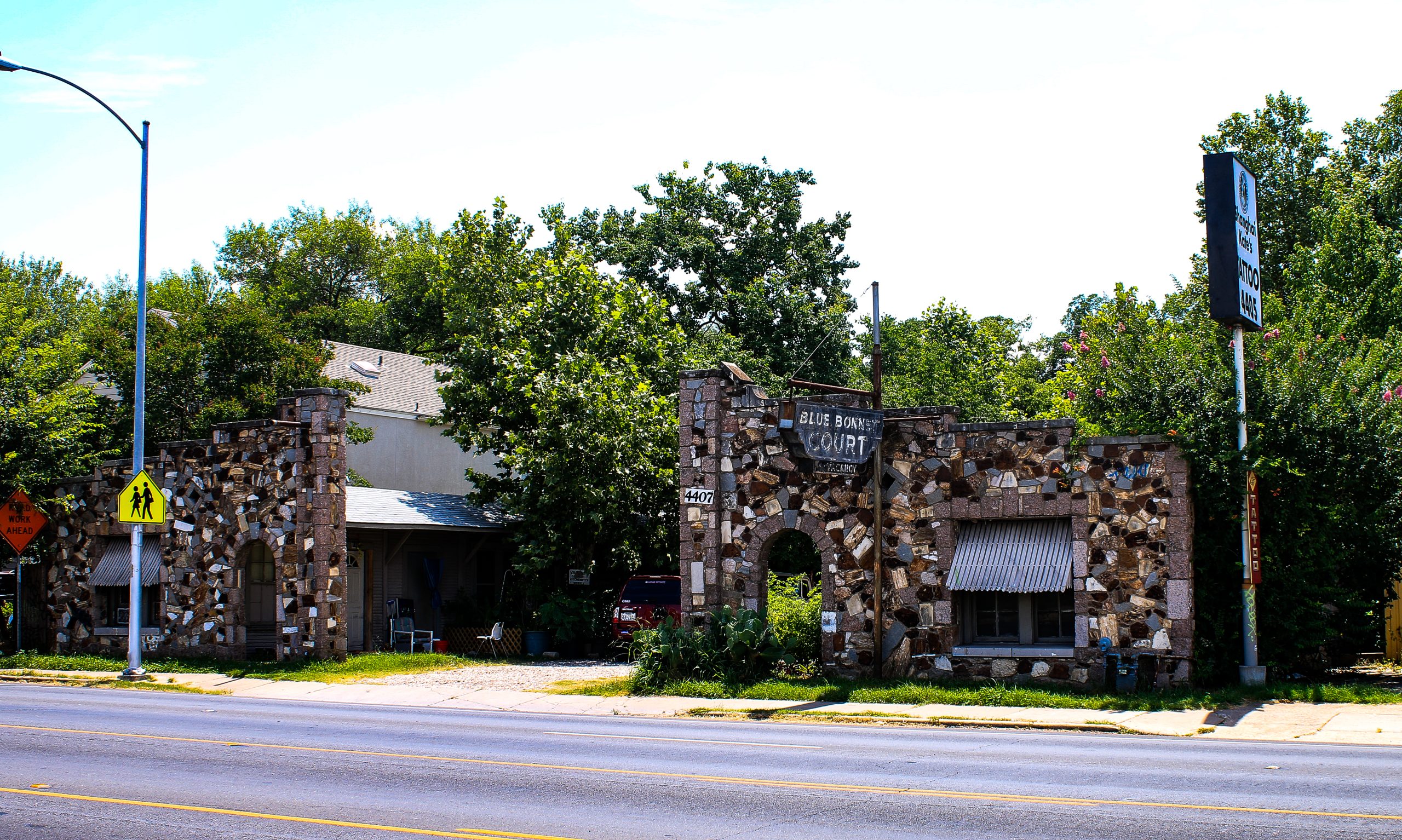 Bluebonnet Tourist Camp in Austin, Texas