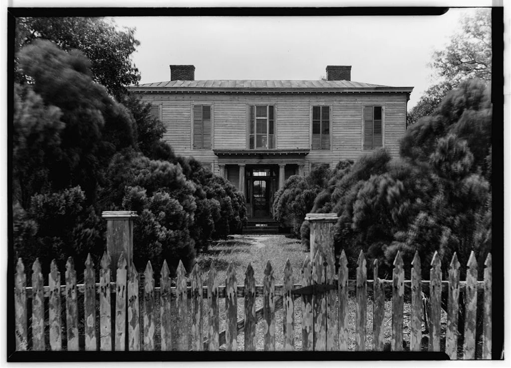 John M. Brown House, Washington, Texas. Listed on the National Register of Historic Places. HABS image.