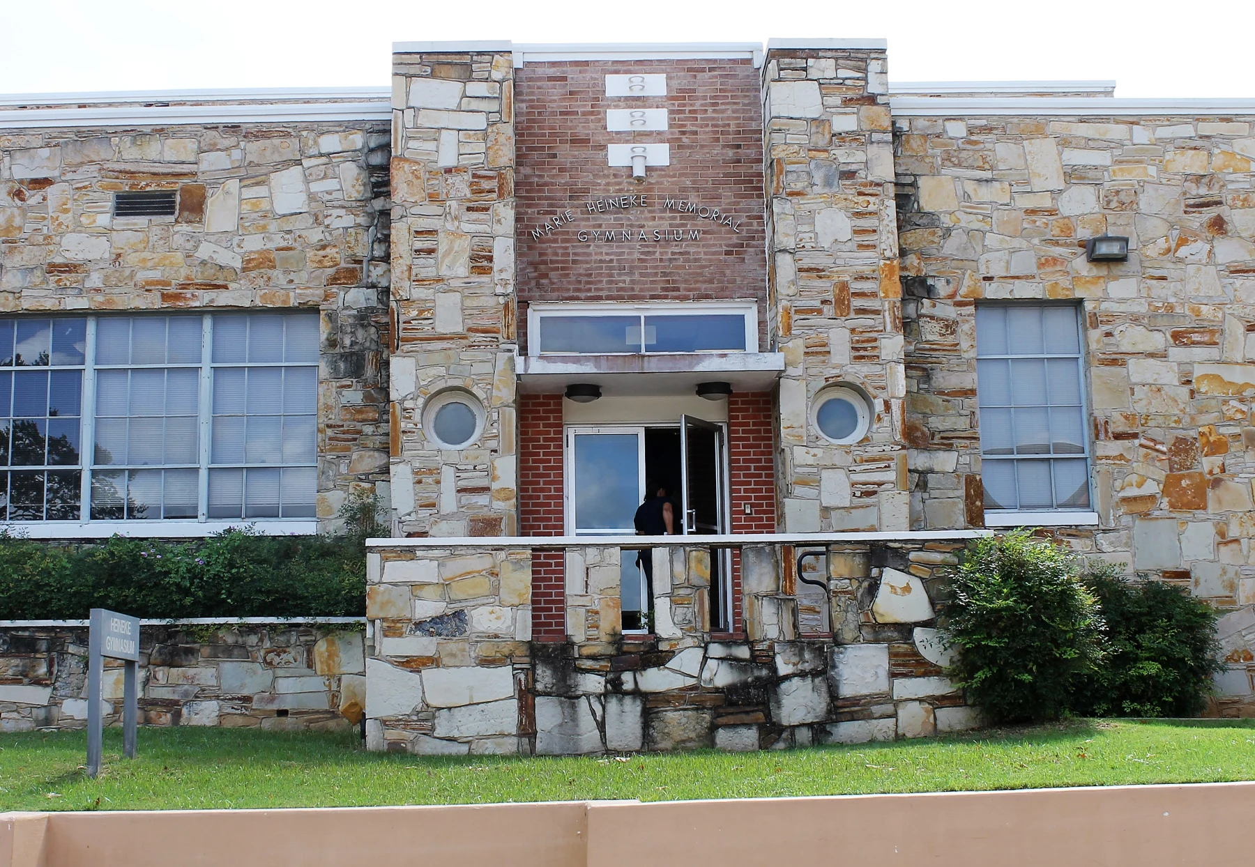 Blinn College's Marie Heineke Memorial Gymnasium in Brenham, TX