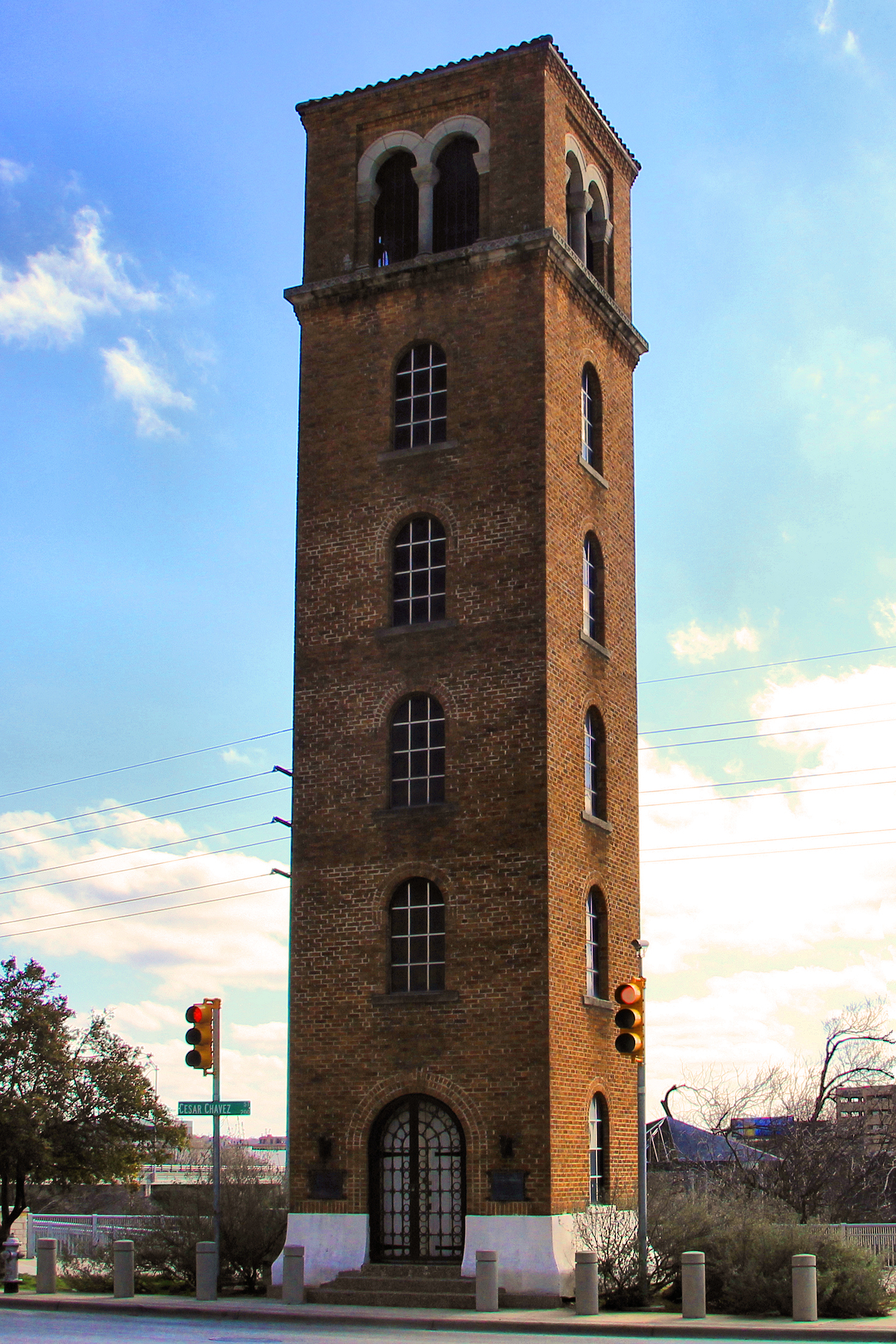 The Buford Tower in Austin, Texas, United States was built in 1930 as a drill tower for the Austin Fire Department. The tower was listed on the National Register of Historic Places on October 11, 2016.