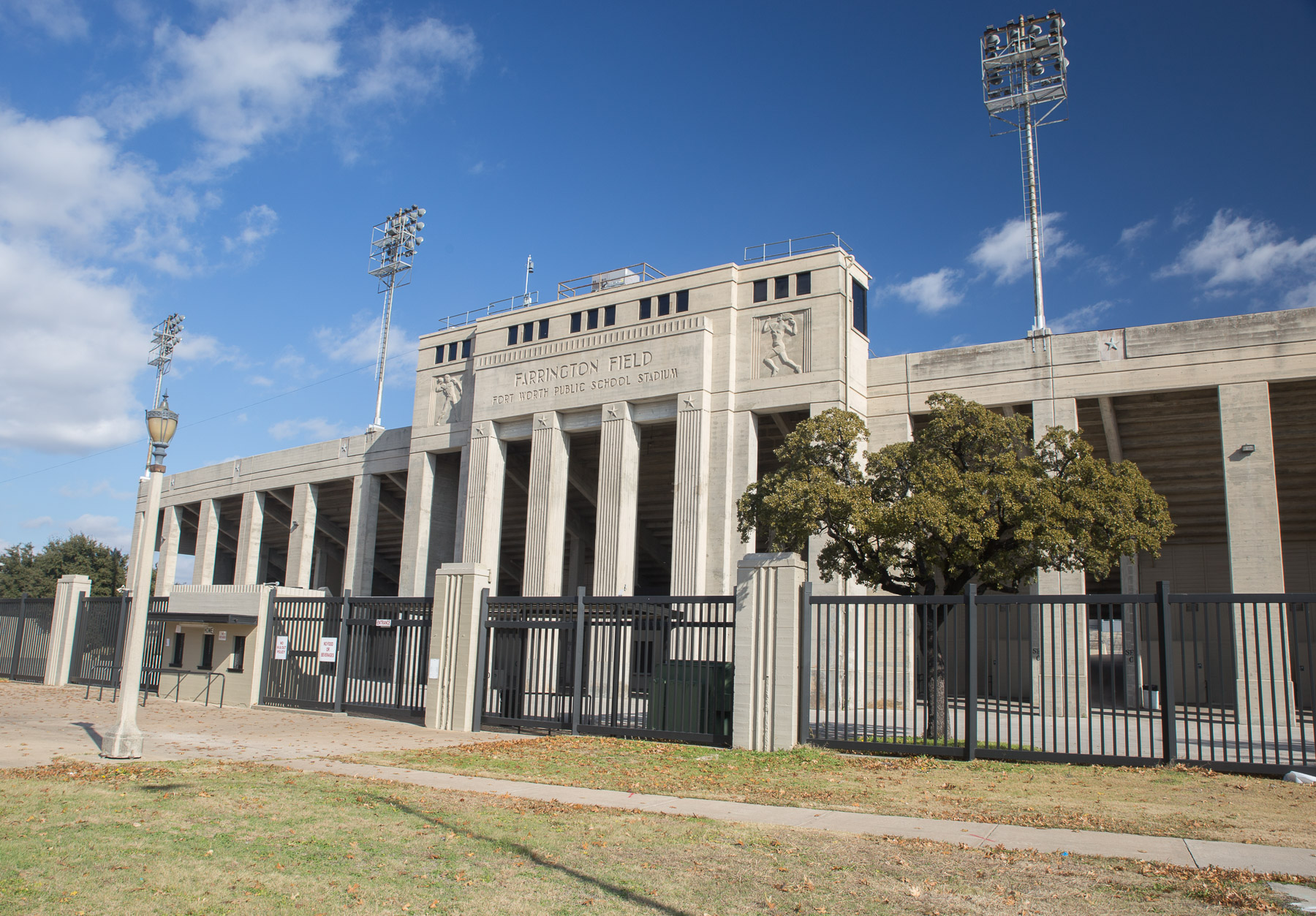 Farrington Field was built in 1939