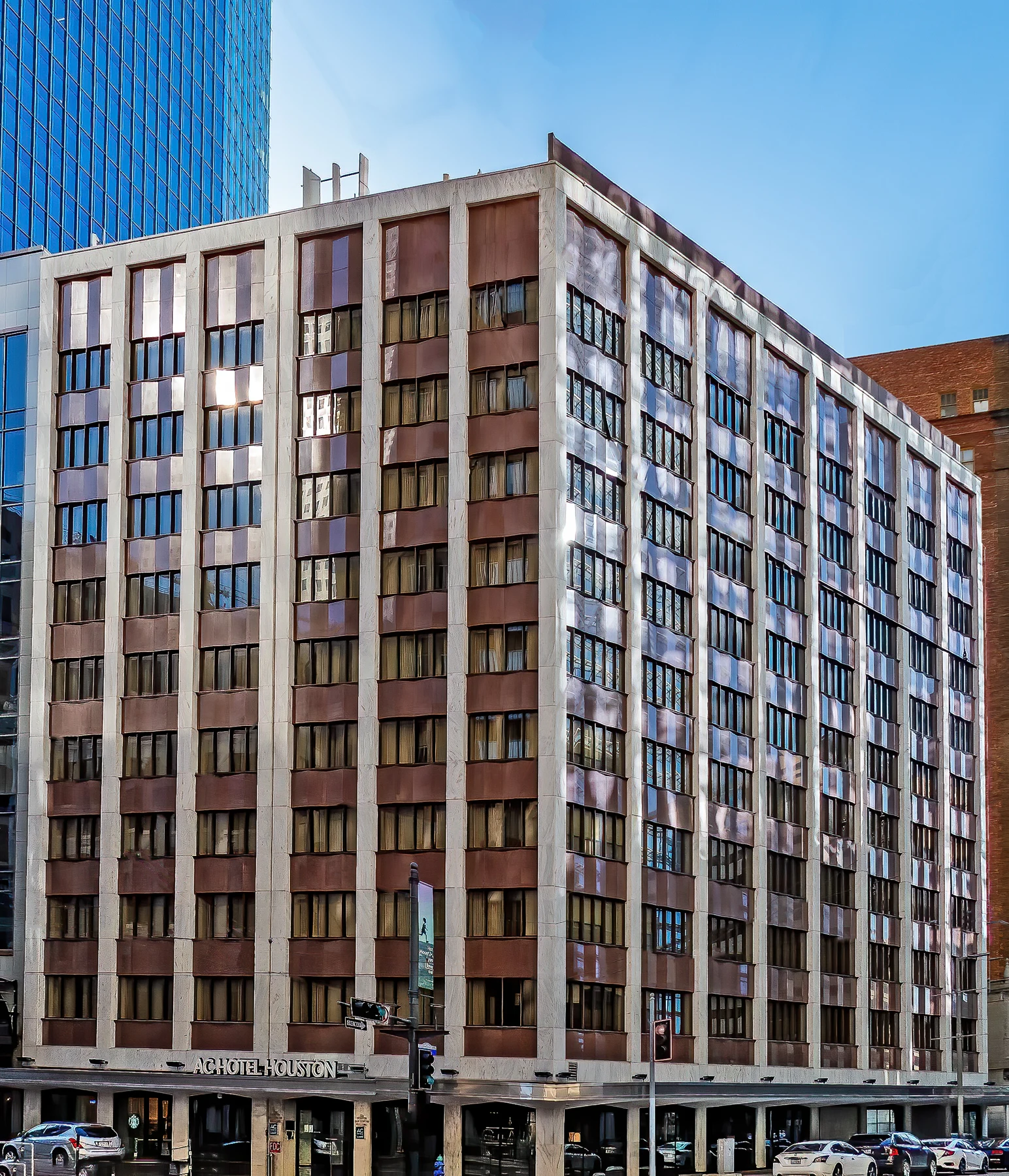 This 105+ year old building originally built for Gulf Oil has been converted into the AC Hotel by Marriott