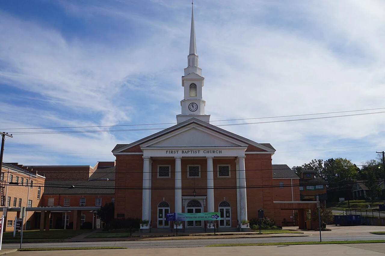 First Baptist Church in Athens , Texas ( United States ).