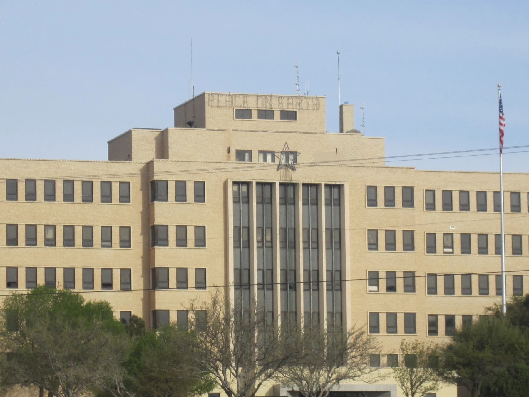 I took photo with Canon camera in Big Spring, TX.