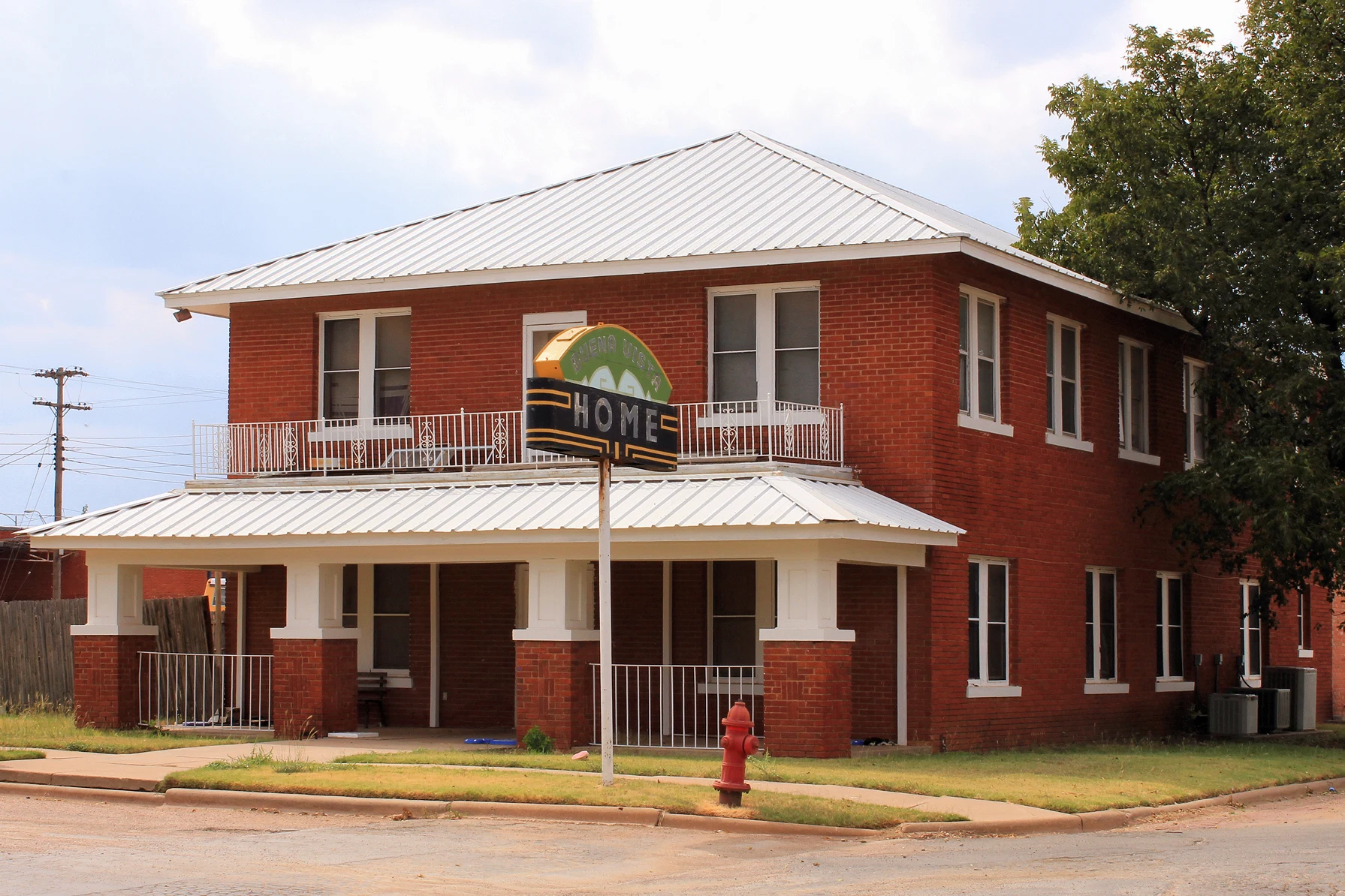 The former Buena Vista Hotel in Stamford, Texas, United States. Built in 1928, it was listed on the National Register of Historic Places on September 24, 1986.