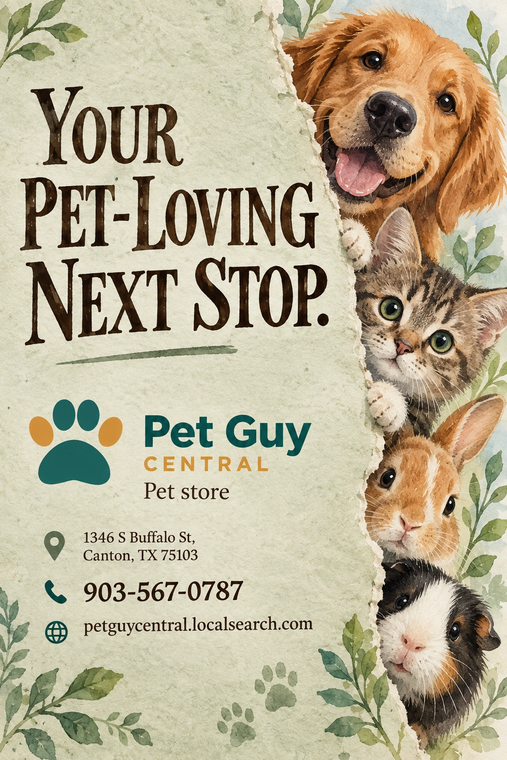 2 Portrait Pet Guy Central (4)