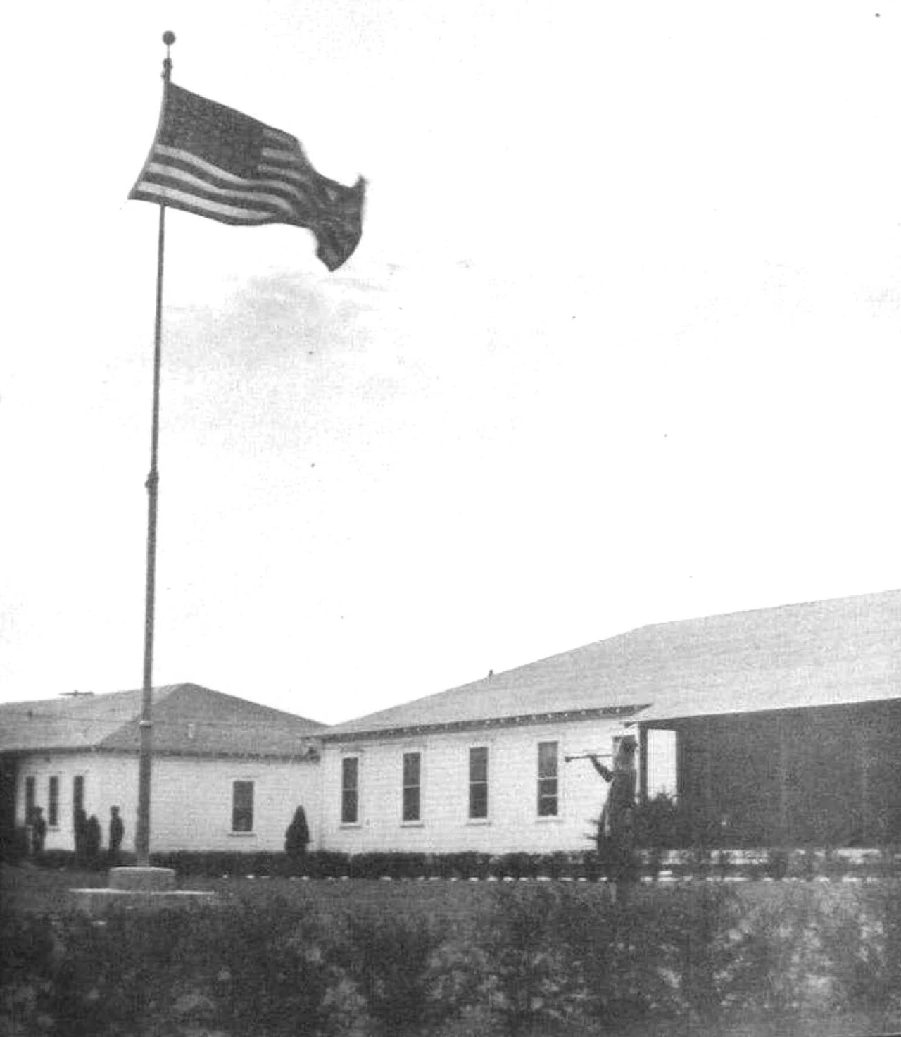 Coleman Municipal Airport - Retreat Ceremony