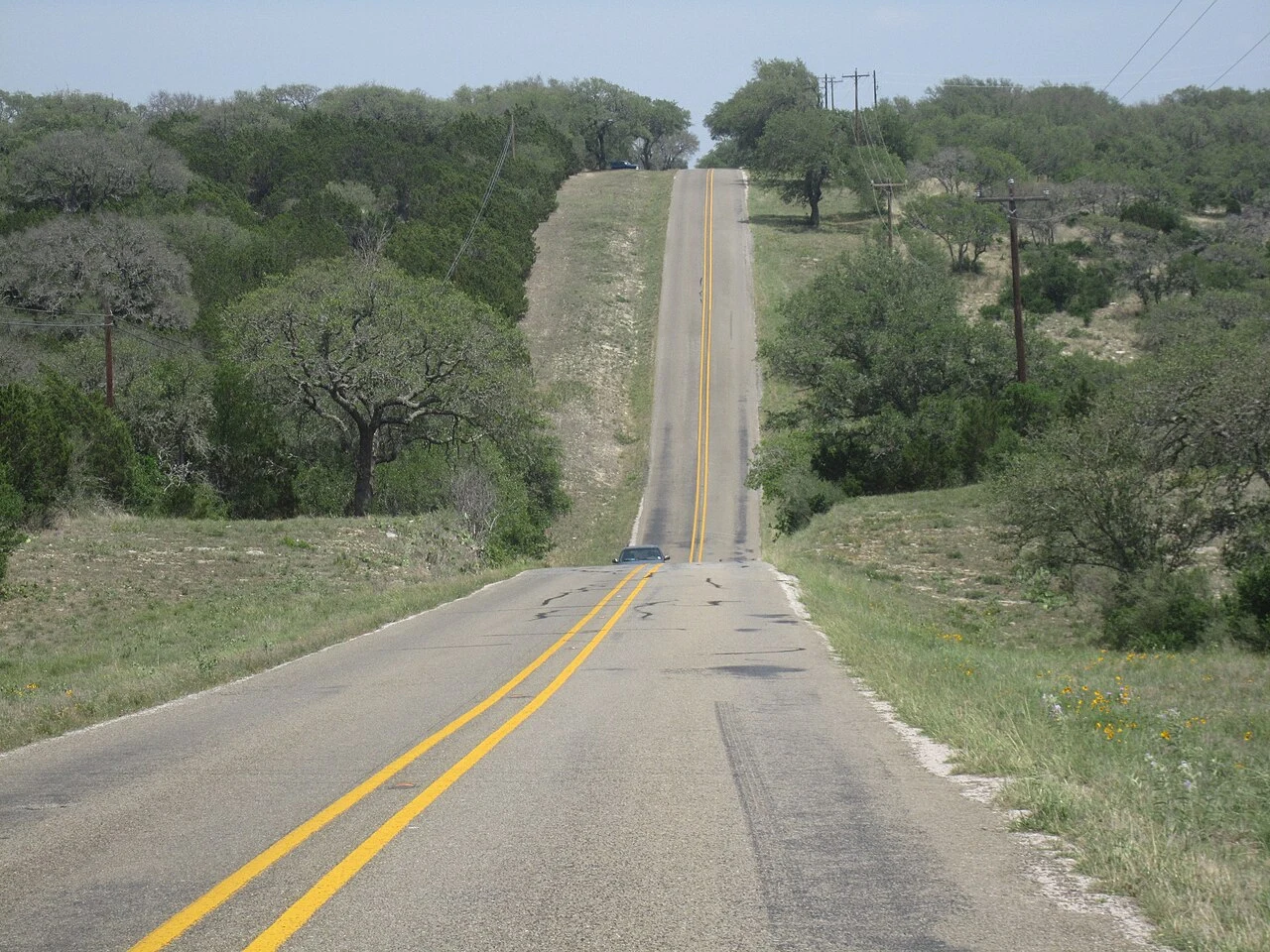 I took photo with Canon camera in Burnet County, TX.