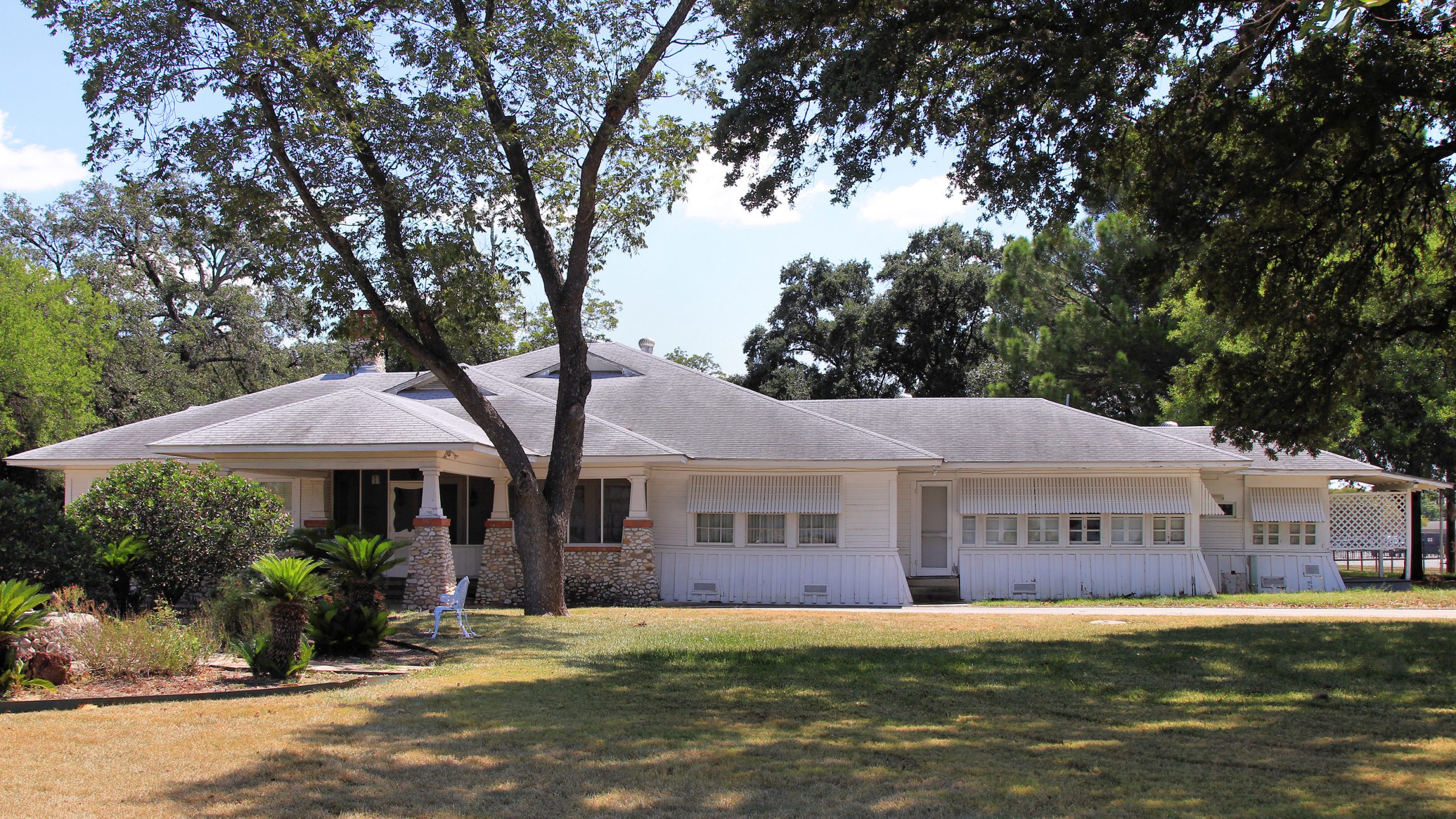 Building 108, completed in 1927, is a contributing element to the Bungalow Colony Historic District in San Antonio, Texas, United States. The district was listed on the National Register of Historic Places on July 8, 2003.