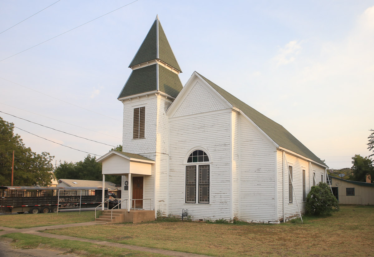 First Christian Church is located in Santa Anna, Texas