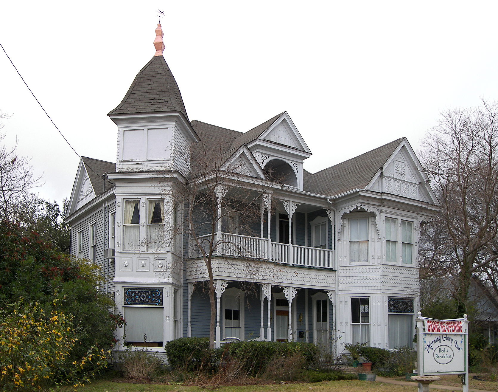 The Silas and Ellen Baggett House located in Belton, Texas, United States was listed on the National Register of Historic Places on December 26, 1990.