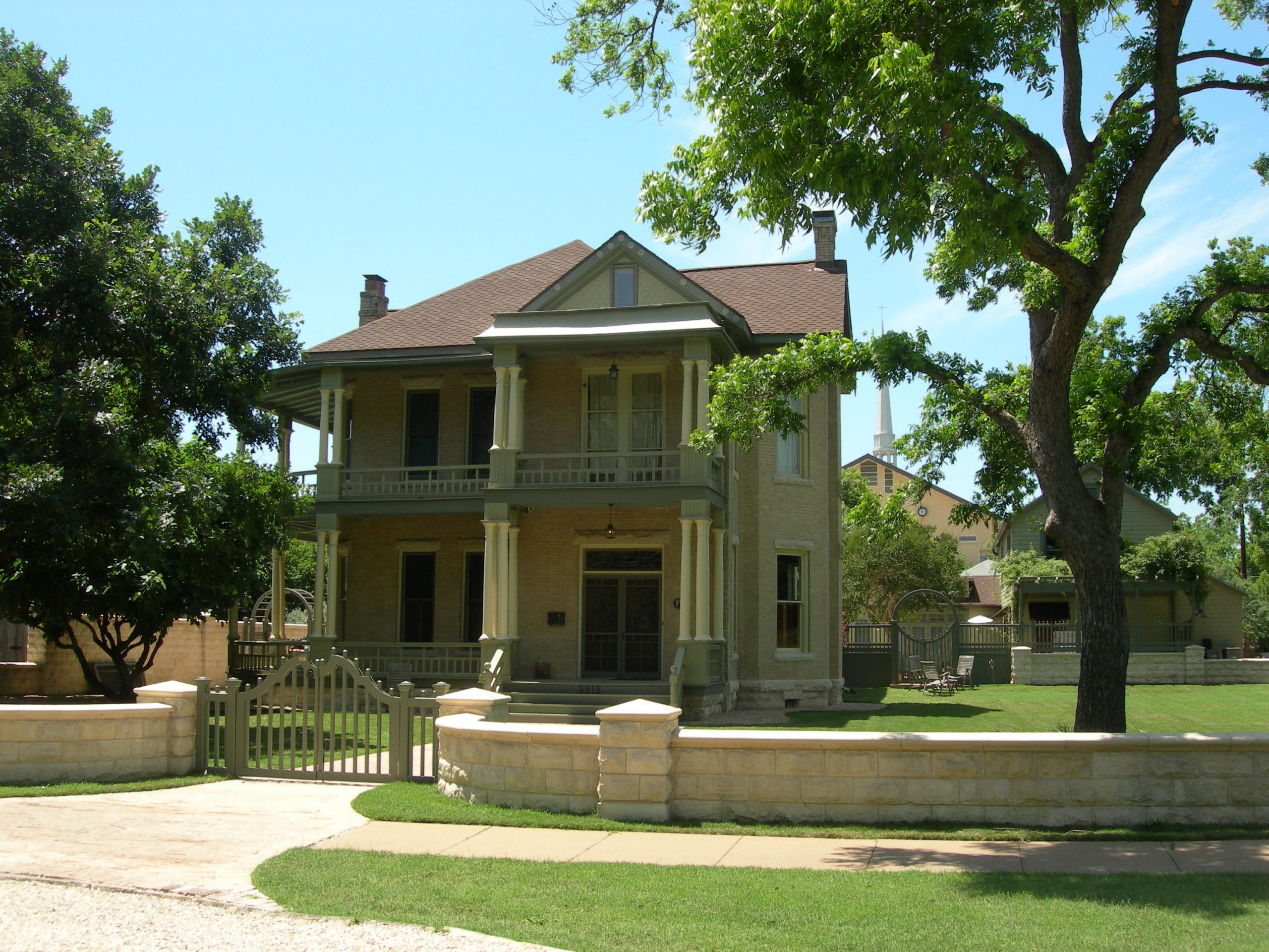 Frank M. and Annie G. Covert House in Austin, Texas in May, 2008.
