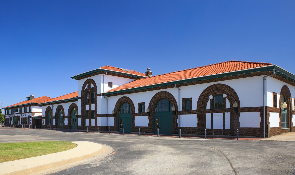 Santa Fe Railroad Station is located in Brownwood, Texas