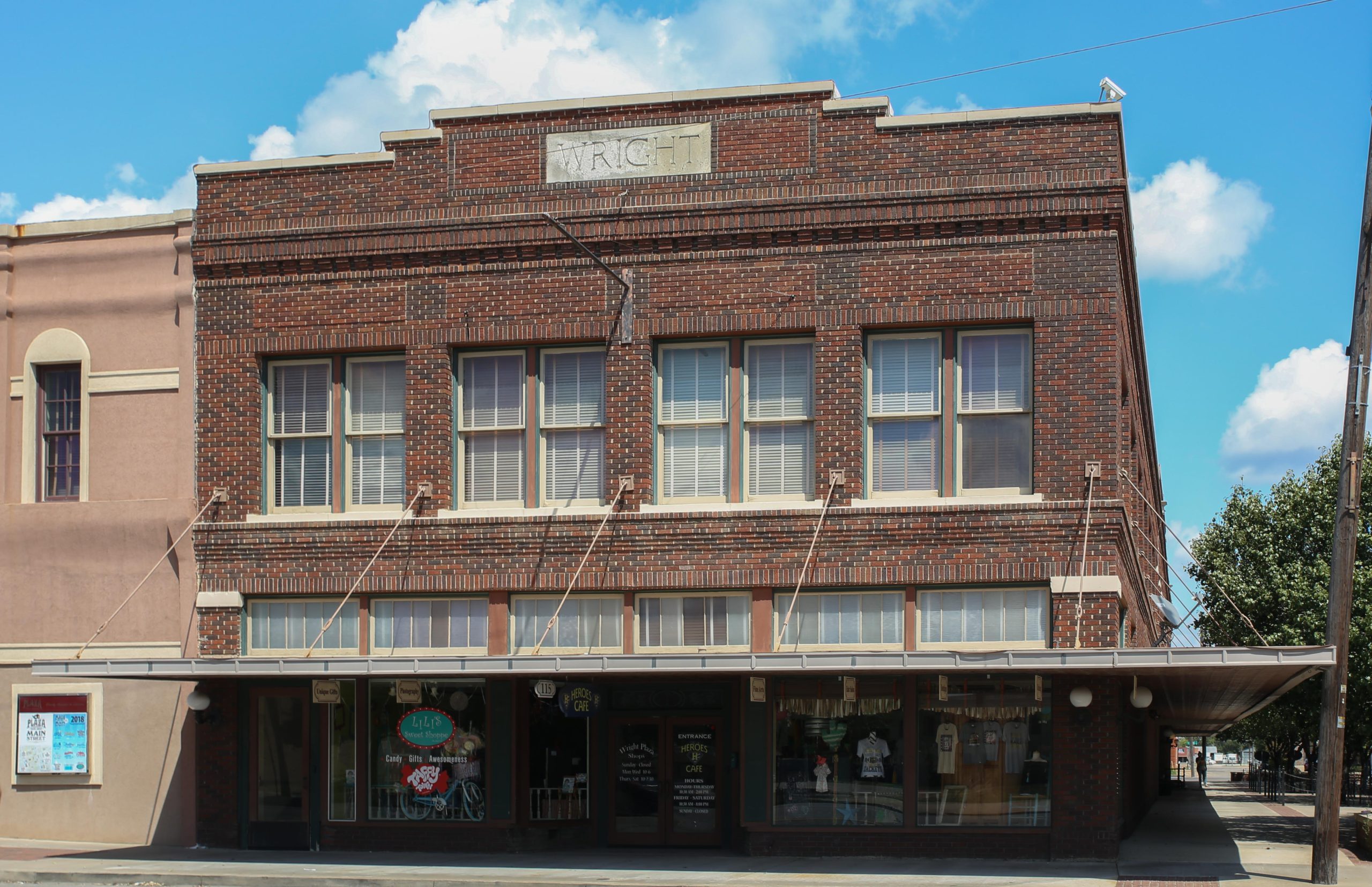 Wright Building in Cleburne, Texas