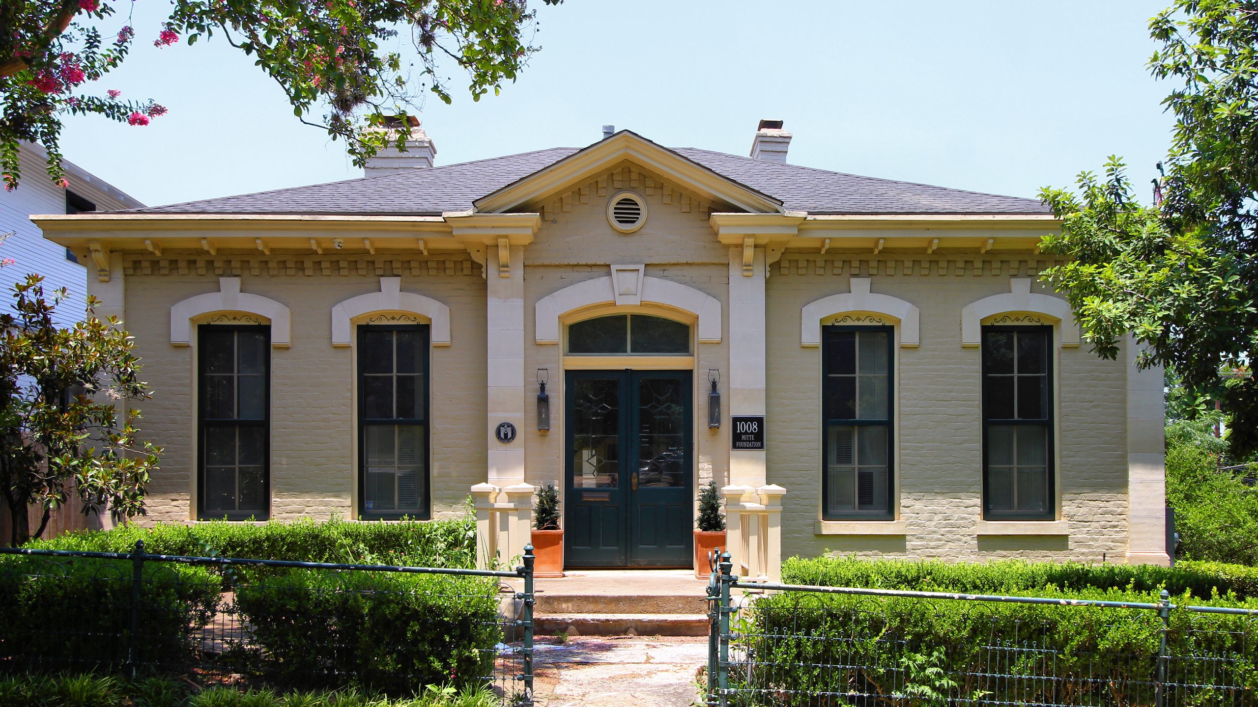 The Fischer House in Austin, Texas, United States was built in 1882. It was designated a Recorded Texas Historic Landmark in 1982 and listed on the National Register of Historic Places on December 16, 1982.