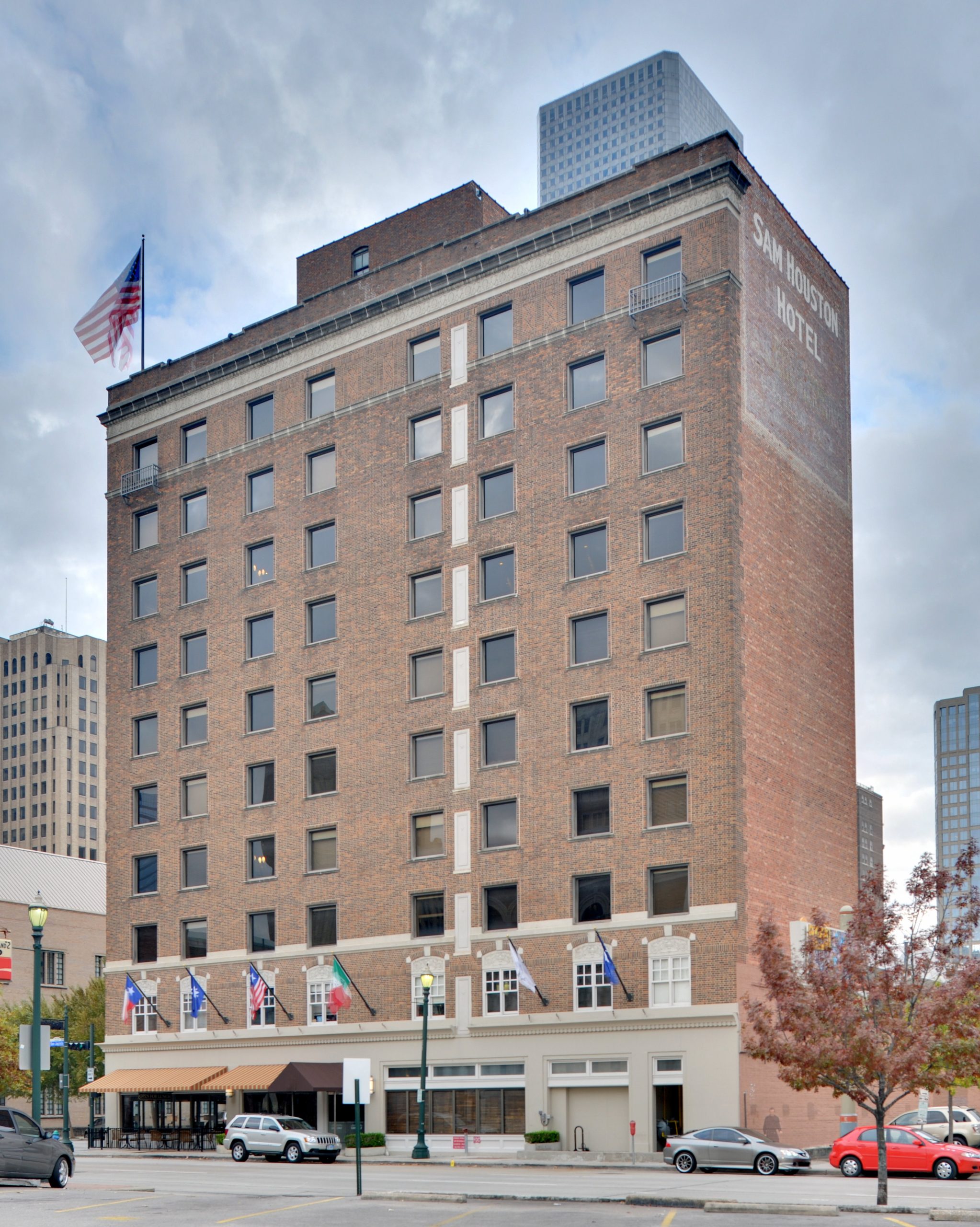 The Sam Houston Hotel, 1117 Prairie St., Houston (Texas, USA) is listed in the National Register of Historic Places, United States Department of the Interior.