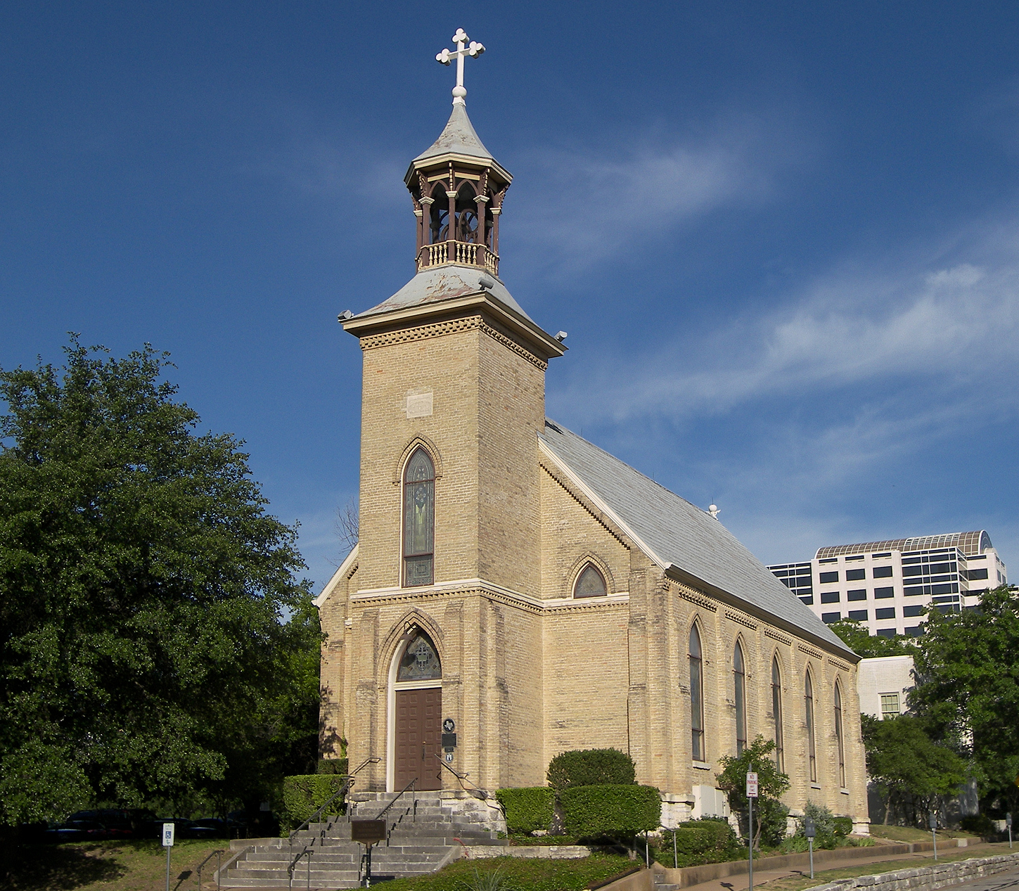 Gethsemane Lutheran Church in Austin, Texas, United States. The church was listed on the National Register of Historic Places on August 25, 1970. As of this writing, it is an office of the Texas Historical Commission .