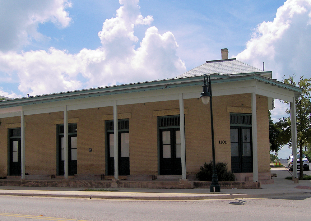 The Haehnel Building in Austin, Texas, United States. The building was listed on The National Register of Historic Places on September 17, 1985.
