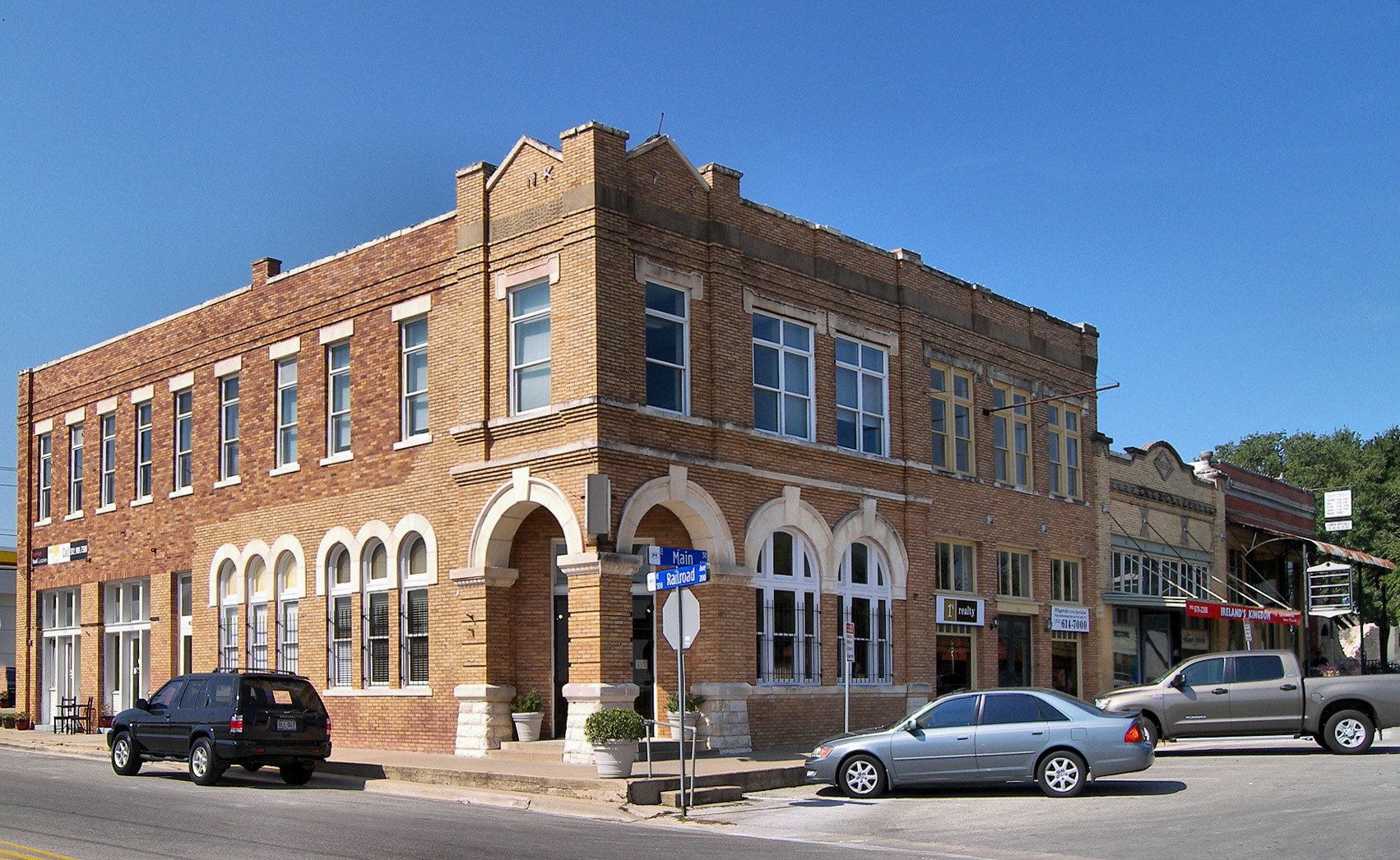 The East Main Street Historic District in Pflugerville, Texas , United States. The district was listed on the National Register of Historic Places on September 10, 2012.