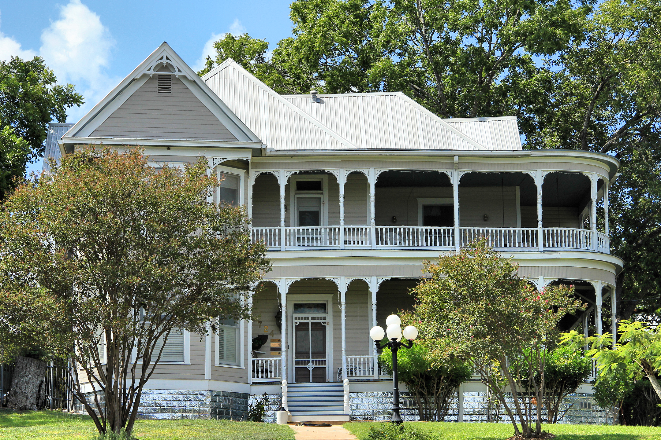 The Kone-Cliett House in San Marcos, Texas, United States was built in 1890. The house was listed on the National Register of Historic Places on December 1, 1983 and designated a Recorded Texas Historic Landmark in 1986.