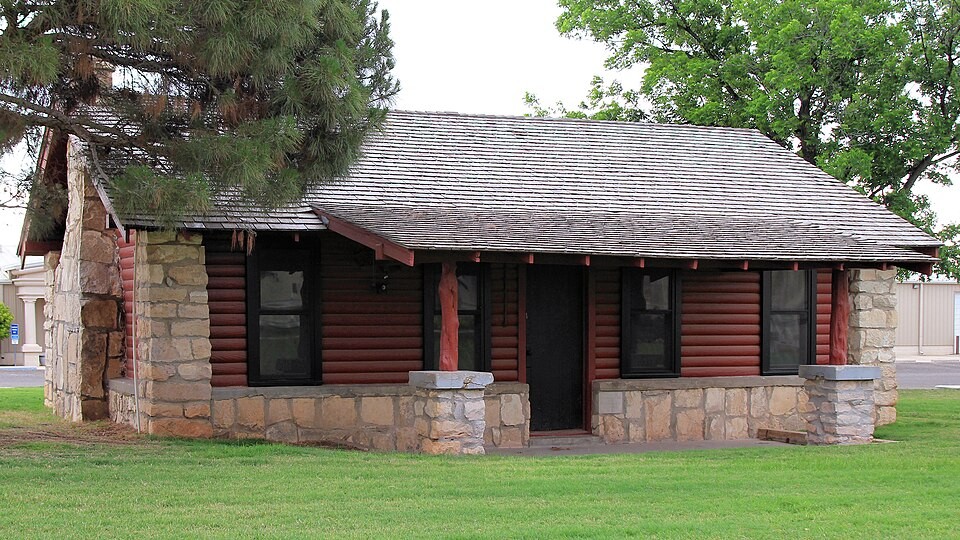 Old Boy Scout Building Garden City Texas 2021 — Glasscock County, Texas