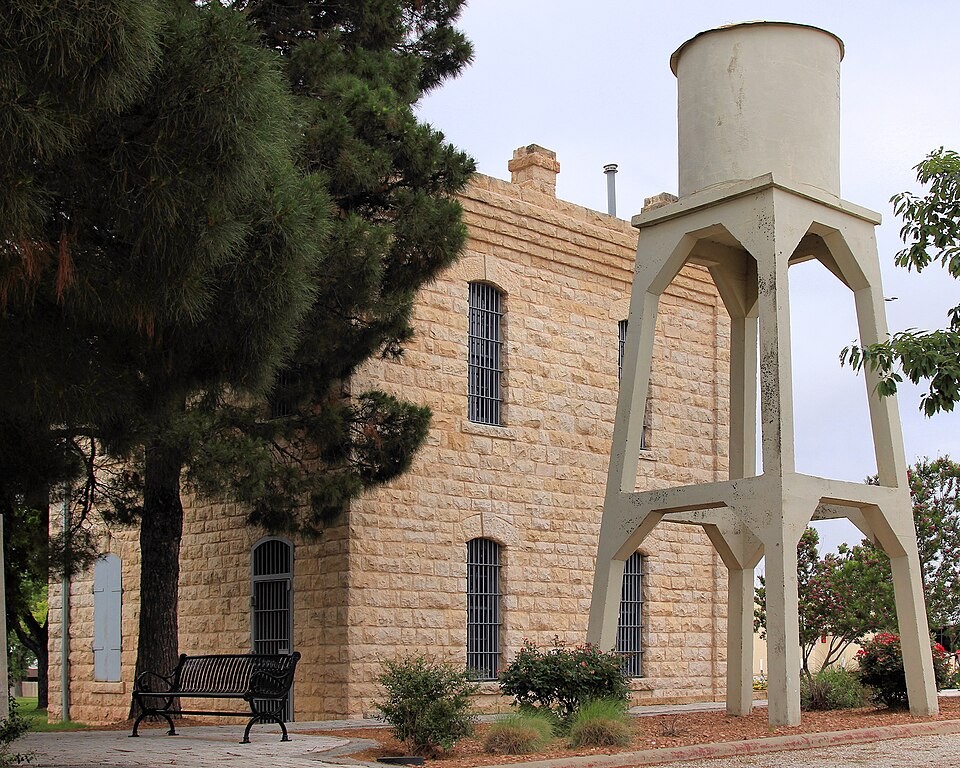 Old Glasscock County Jail and Water Tower 2021 — Glasscock County, Texas