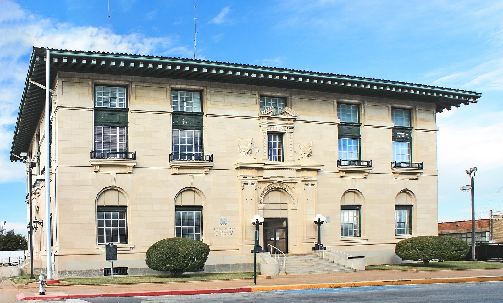 Historic federal courthouse in Sherman — Grayson County, Texas