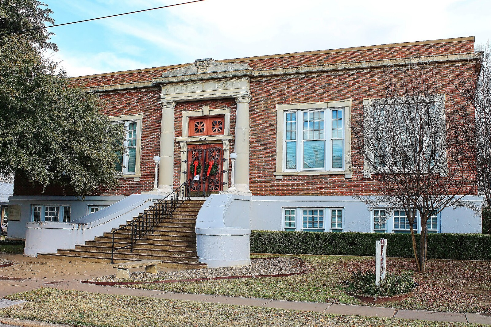 Old Sherman Public Library — Grayson County, Texas