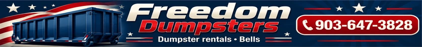 Freedom Dumpsters — Banner