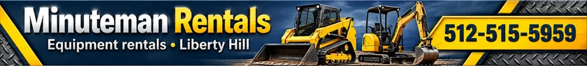 Minuteman Rentals — Banner